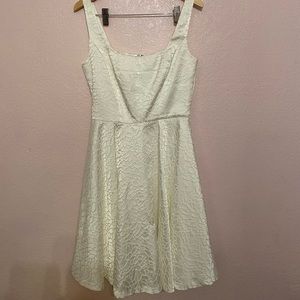 Jill Stuart white formal dress